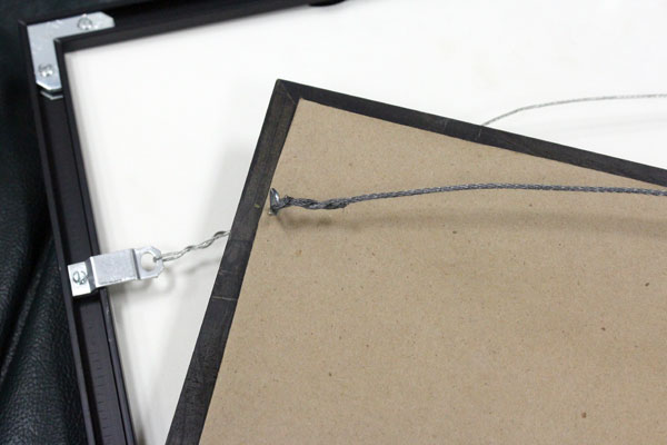 How to Hang a Picture With Wire